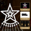 3.8M Christmas Lights Waterfall String Light 340 LED