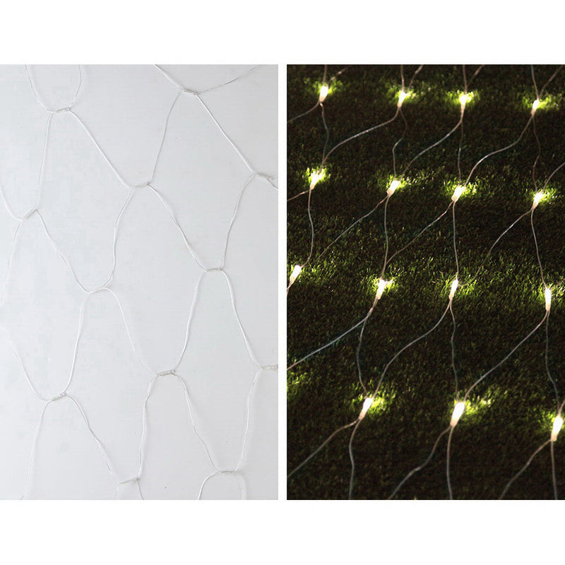 1000 LED Christmas Lights 4mx6m Net String Light Warm White