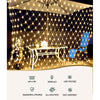 1000 LED Christmas Lights 4mx6m Net String Light Warm White