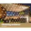 1000 LED Christmas Lights 4mx6m Net String Light Warm White