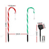8 PCS Christmas Path Ground Lights 72 LED