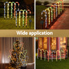 8 PCS Christmas Path Ground Lights 72 LED
