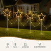 4 PCS Christmas Path Ground Lights 144 LED