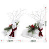 32cm Glitter Christmas Reindeer Decoration