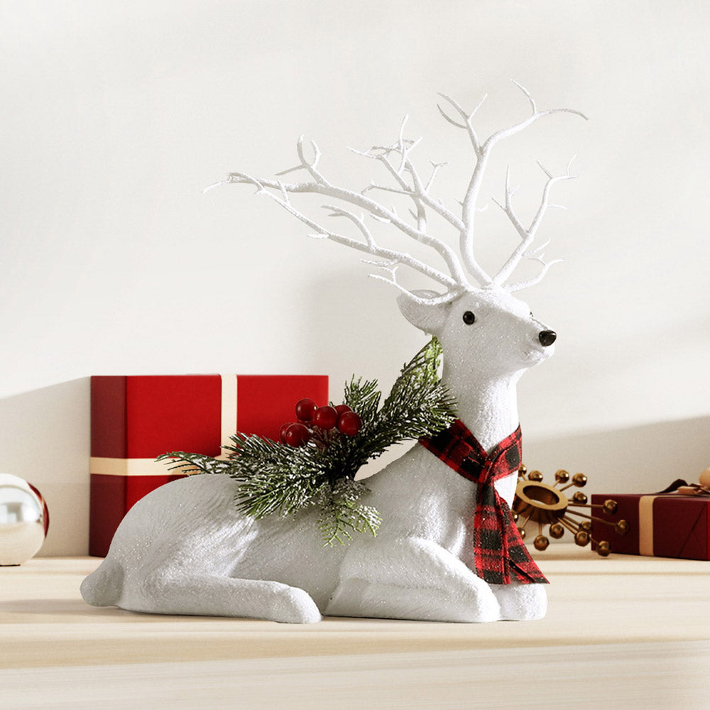 Christmas Reindeer 32cm Glitter Deer