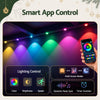 Jingle Jollys 15M Permanent Christmas Eaves Lights 36 LED String