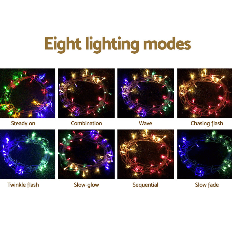 100M Christmas Lights String Fairy Light 500 LED Colourful