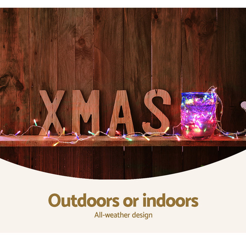 100M Christmas Lights String Fairy Light 500 LED Colourful