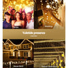 100M Christmas Lights String Fairy Light 500 LED Warm White