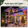 Jingle Jollys 30M Smart Permanent Christmas Lights 72 LED