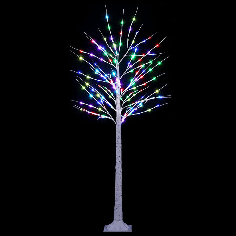 1.7m Twig Christmas Tree with 120 RGB LED Lights