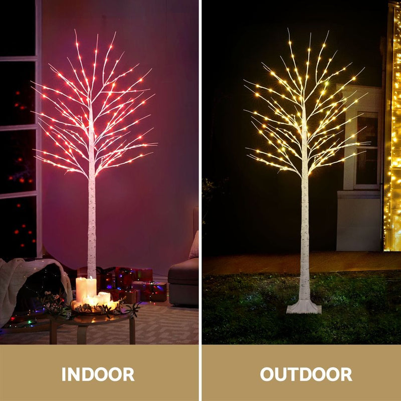 1.7m Twig Christmas Tree with 120 RGB LED Lights