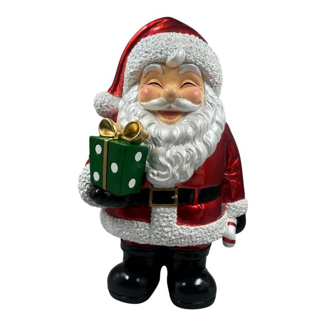 Standing Santa with Present – 47x30cm