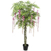 Pink Artificial Wisteria Tree 180cm