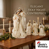 55cm Handmade Nativity Set with Holy Family & Three Wise Men