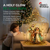 63cm Handmade Holy Family Nativity Gazebo