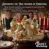 Gold Nativity with Manger – 53cm