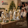 65cm Handmade Nativity Set with Holy Family & Three Wise Men