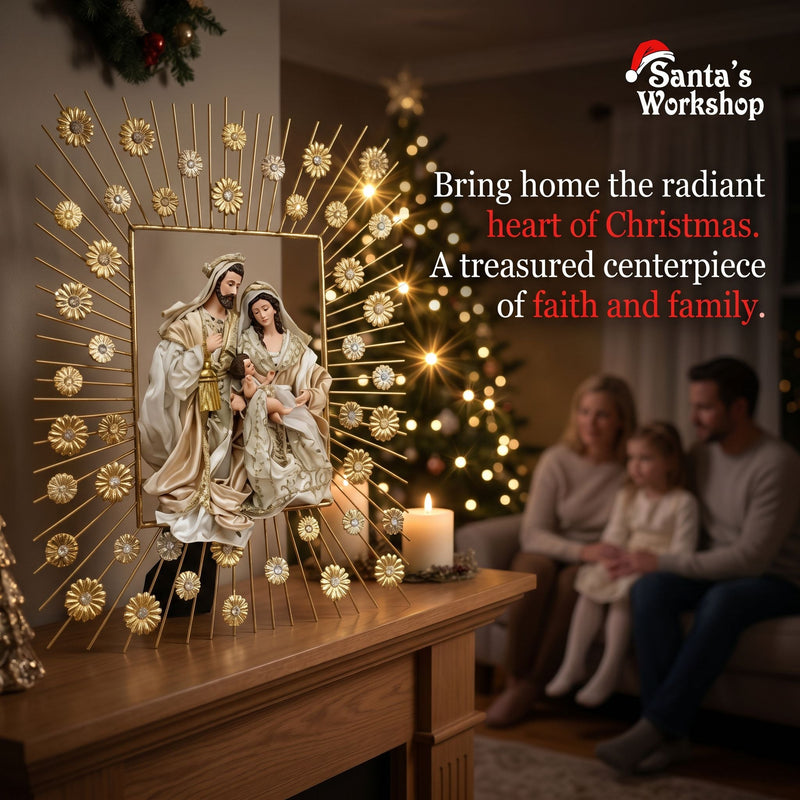 45cm Handmade Holy Family Nativity Frame