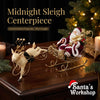 Santa Sleigh with Reindeer – 20cm