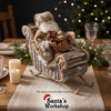 Santa Claus in Driftwood Sleigh – 40cm
