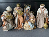 51cm Handmade Nativity Set with Manger